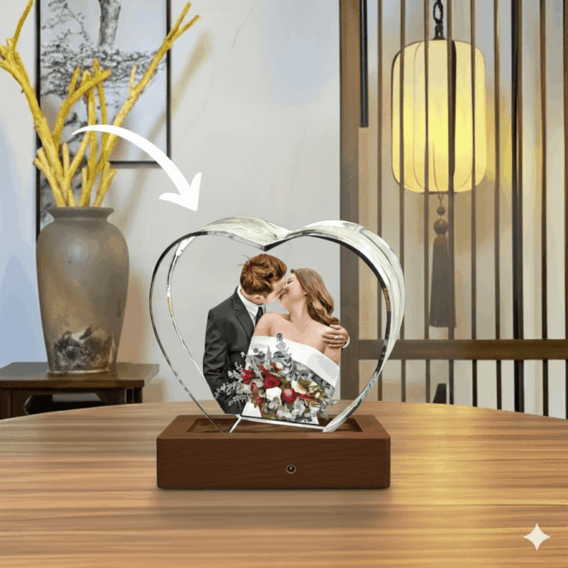 engraved 3d memorial lamp