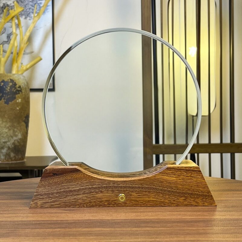 heart shape 3d crystal engraving